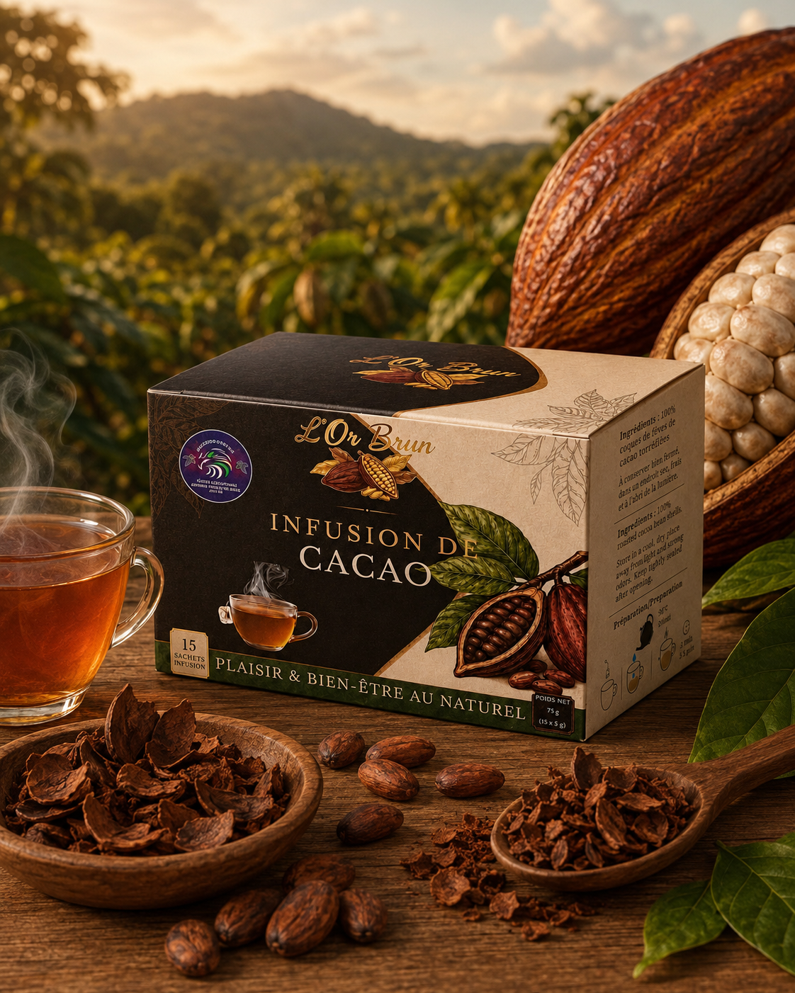 Produits cacao L'Or Brun - SCMC